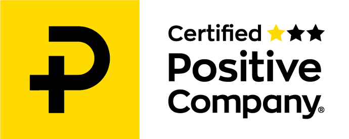 Logo Certified Positive Company® 1 étoile